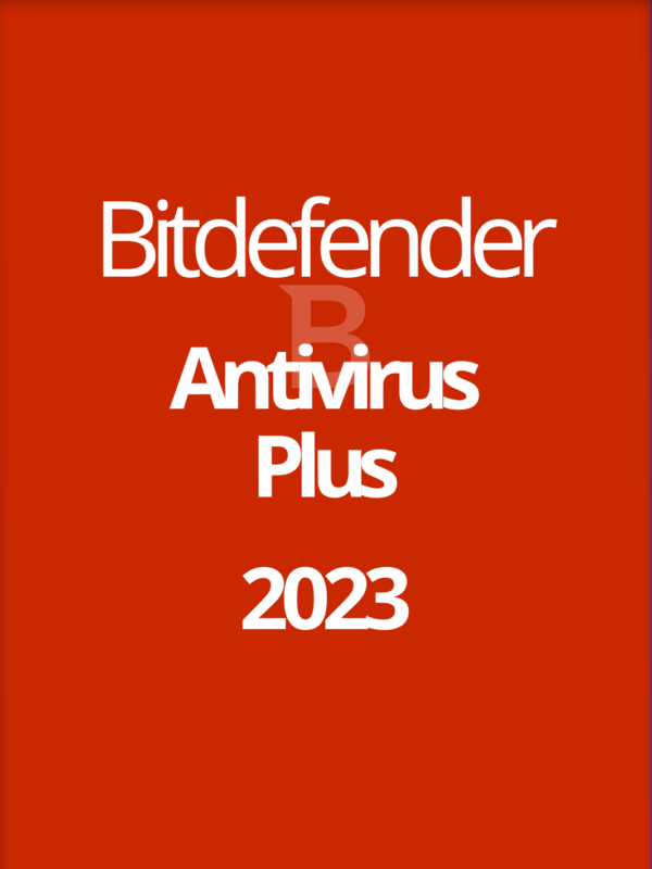 Bitdefender Antivirus Plus 2023 1 Year 1 PC