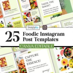 Free Foodie Instagram Post Templates