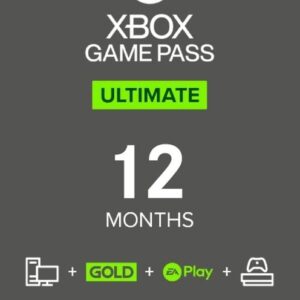 12 MONTHS XBOX GAME PASS ULTIMATE XBOX ONE / PC